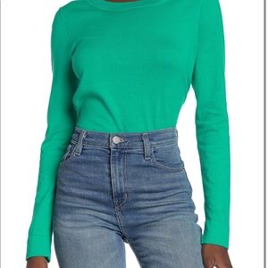 Jcrew green sweater in M